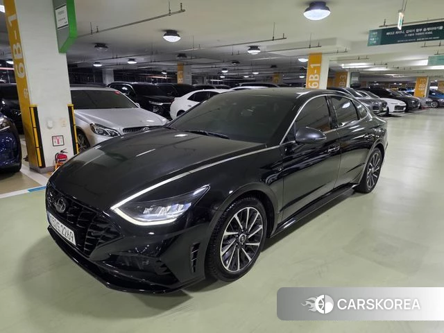 Hyundai Sonata (DN8) 2020 Черный из Кореи
