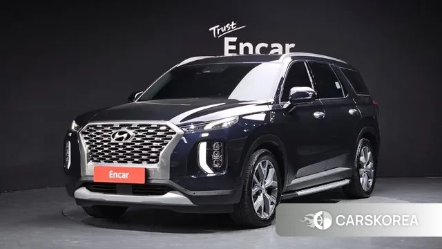 Hyundai Palisade 2021 Синий из Кореи