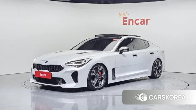 Kia Stinger 2018 Белый из Кореи