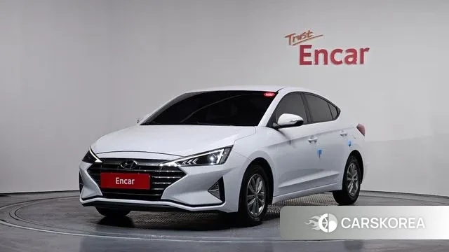 Hyundai The New Avante AD 2019 Белый из Кореи