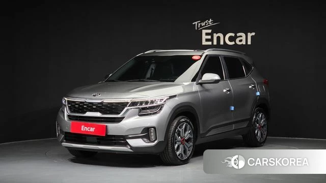 Kia Seltos 2019 Серебристо-серый из Кореи