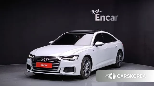 Audi A6 (C8) 2023 Белый из Кореи