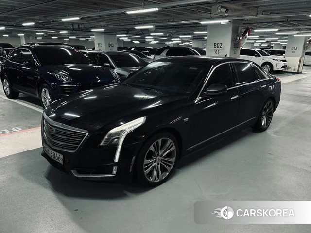 Cadillac CT6 2018 Черный из Кореи