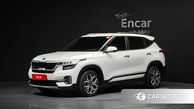 Kia Seltos 2021 Белый из Кореи