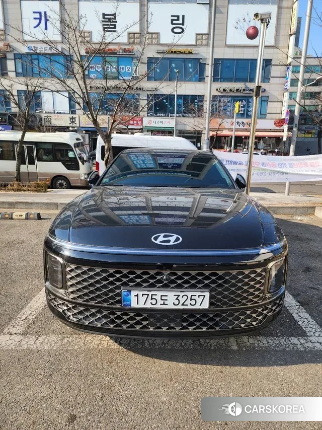 Hyundai Grandeur Hybrid (GN7) 2024 Черный из Кореи