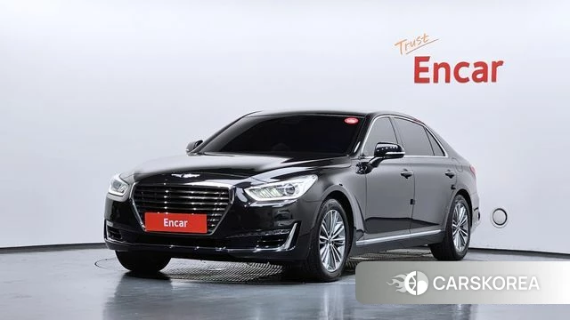 Genesis EQ900 2018 Черный из Кореи