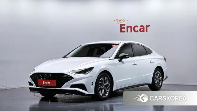Hyundai Sonata (DN8) 2021 Белый из Кореи