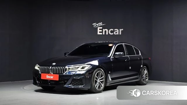 BMW 5 Series (G30) 2022 Черный из Кореи