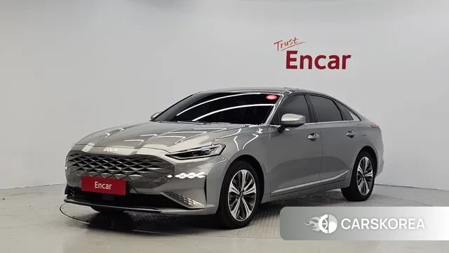 Kia K8 Hybrid 2023 Серый из Кореи