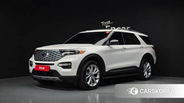 Ford Explorer 6th Generation 2022 Белый из Кореи