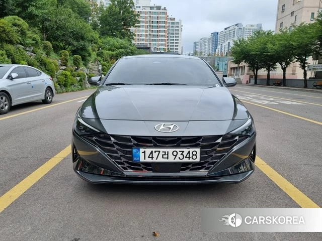 Hyundai Avante (CN7) 2022 Серый из Кореи