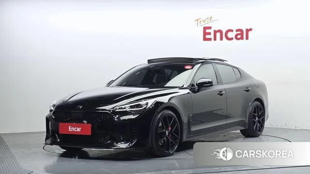 Kia Stinger 2020 Черный из Кореи