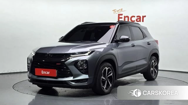 Chevrolet (GM Daewoo) Trailblazer 2020 Серебристо-серый из Кореи