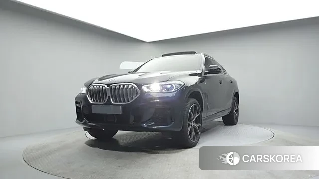 BMW X6 (G06) 2022 Черный из Кореи