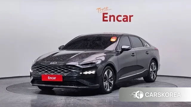 Kia K8 Hybrid 2021 Серый из Кореи