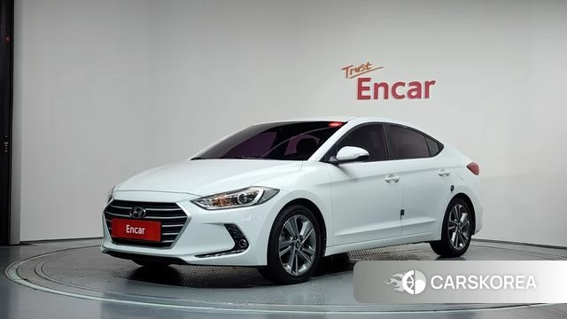 Hyundai Avante AD 2018 Белый из Кореи