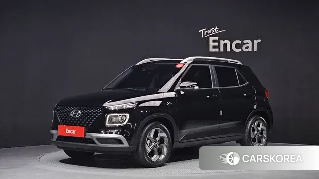 Hyundai Venue 2020 Черный из Кореи