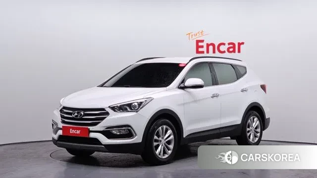 Hyundai Santa Fe The Prime 2018 Белый из Кореи