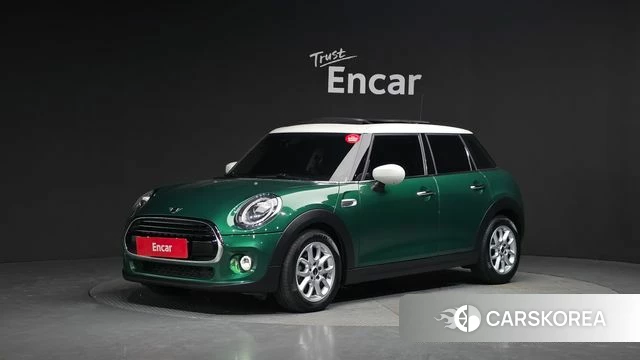 Mini Cooper 2021 Зеленый из Кореи