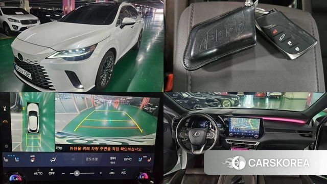 Lexus RX350h 5th generation 2025 Белый из Кореи
