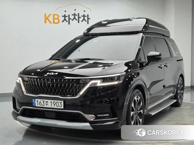 Kia Carnival 4th generation 2023 Черный из Кореи
