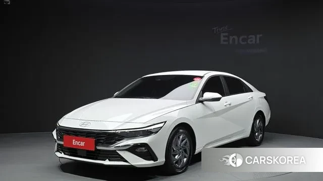 Hyundai The New Avante (CN7) 2024 Белый из Кореи
