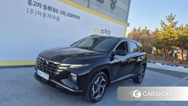 Hyundai The New Tucson (NX4) 2023 Черный из Кореи