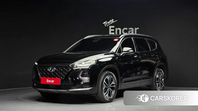 Hyundai Santa Fe TM 2019 Черный из Кореи