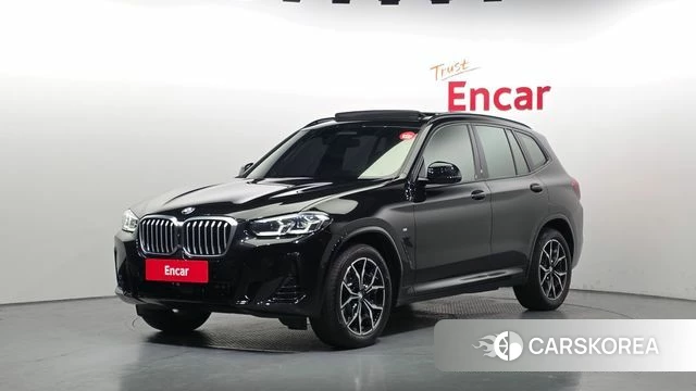 BMW X3 (G01) 2024 Черный из Кореи