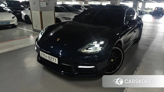 Porsche Panamera (971) 2020 Синий из Кореи