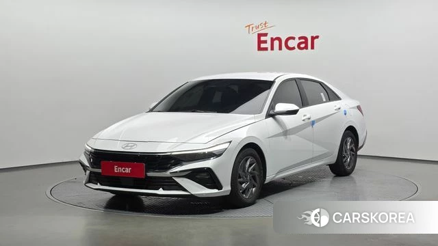 Hyundai The New Avante (CN7) 2023 Белый из Кореи