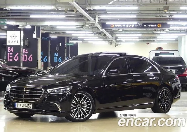 Mercedes-Benz S-Class W223 2022 Черный из Кореи