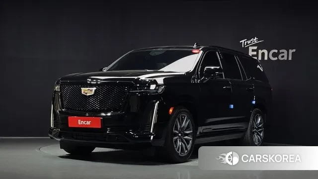 Cadillac Escalade 5th Generation 2022 Черный из Кореи