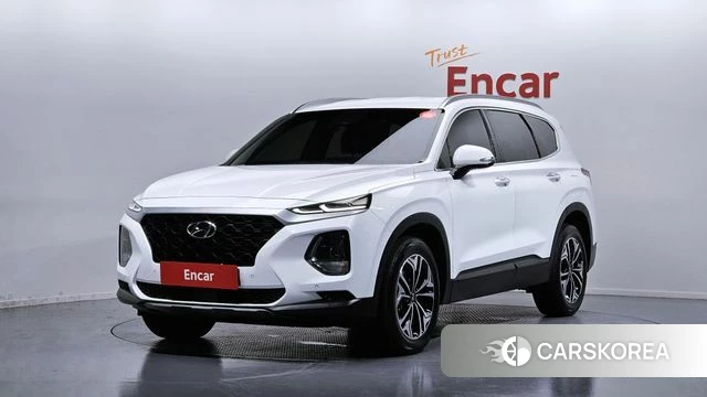 Hyundai Santa Fe TM 2018 Белый из Кореи