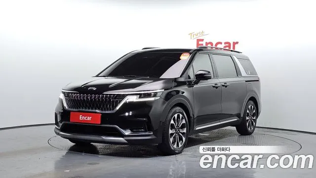 Kia Carnival 4th generation 2021 Черный из Кореи