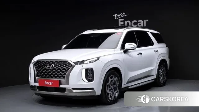 Hyundai Palisade 2022 Белый из Кореи