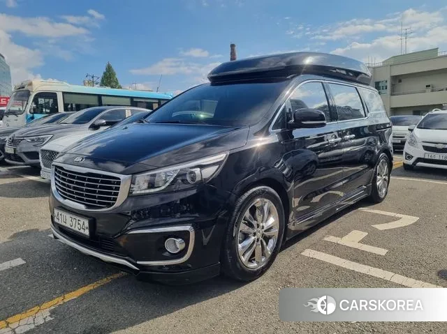 Kia All New Carnival 2018 Черный из Кореи