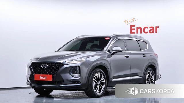 Hyundai Santa Fe TM 2018 Серый из Кореи