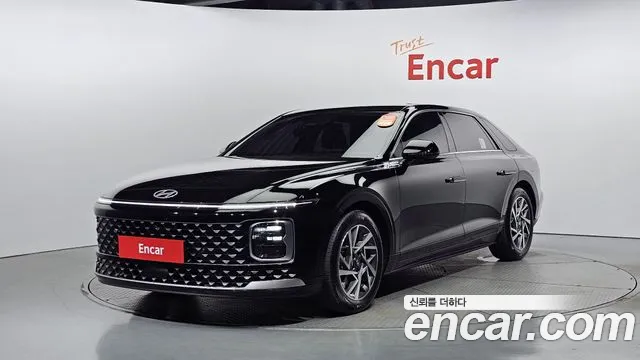 Hyundai Grandeur Hybrid (GN7) 2023 Черный из Кореи