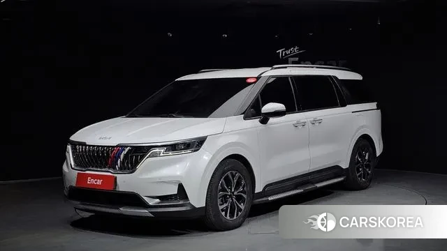 Kia Carnival 4th generation 2021 Белый из Кореи