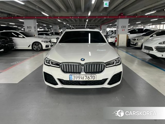 BMW 5 Series (G30) 2021 Белый из Кореи