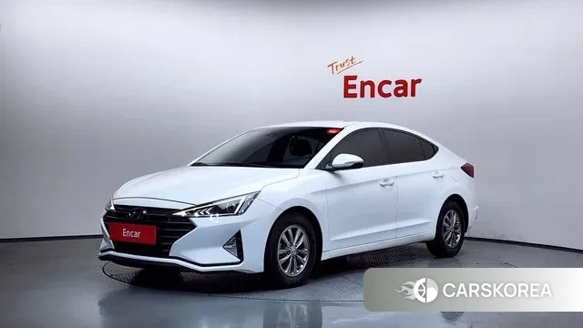 Hyundai The New Avante AD 2018 Белый из Кореи