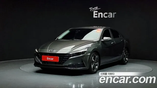 Hyundai Avante (CN7) 2021 Серый из Кореи