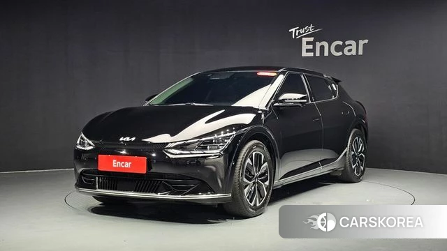 Kia EV6 2023 Черный из Кореи