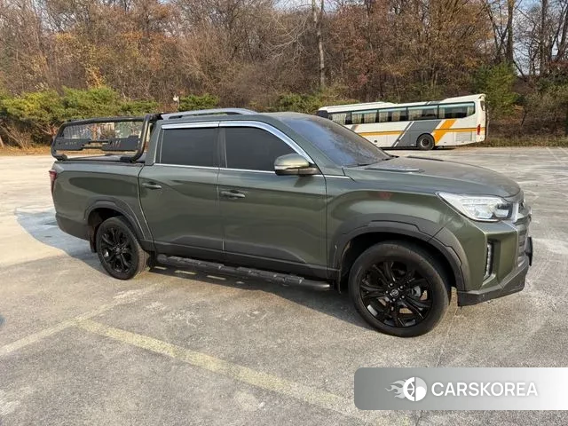 Ssangyong The New Rexton Sports Cannes 2023 Темно-зеленый из Кореи