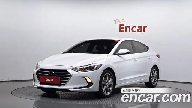 Hyundai Avante AD 2018 Белый из Кореи