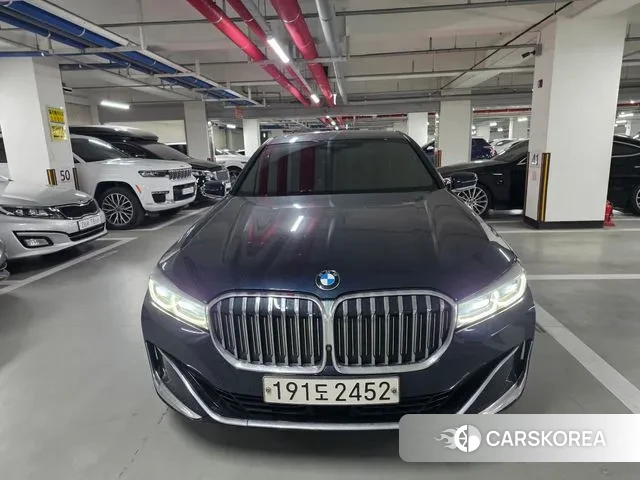 BMW 7 Series (G11) 2019 Черный двухцветный из Кореи