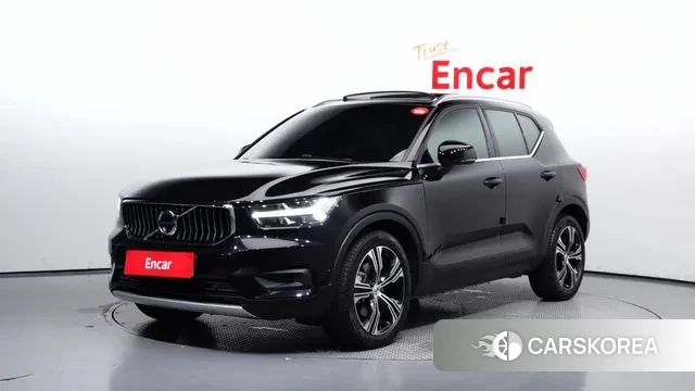 Volvo XC40 2020 Черный из Кореи