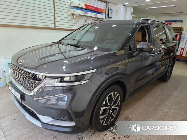 Kia Carnival 4th generation 2021 Серый из Кореи