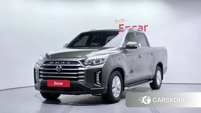 Ssangyong The New Rexton Sports Cannes 2023 Темно-зеленый из Кореи